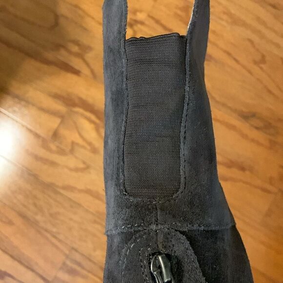 Lucky Brand Size 6 gray suede Rayla over the knee riding boot. - Picture 3 of 14